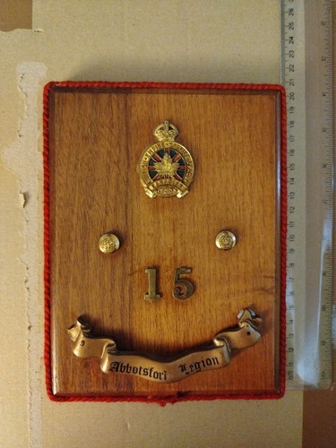Abbotsford legion canada - , wood