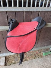 Red And Black 12" CUB SADDLE