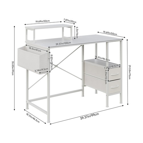 Computer desk drawer - w/,