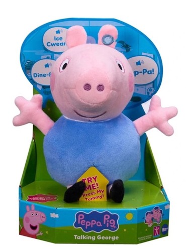 Peppa pig talking george plush - talking,