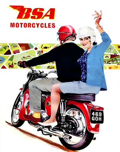 Bsa motorcycles 1963 - bsa,