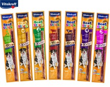 VITAKRAFT BEEF STICKS CHEWY TASTY MEATY DOG TREAT STICKS LAMB TURKEY GAME TRIPE