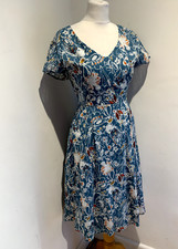 Nomads Dress Size 14 VGC Blue