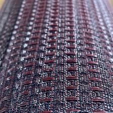 Fender Twin Size  OXBLOOD  2x12  Grill Cloth - Combo / Cabinet -Bandmaster etc