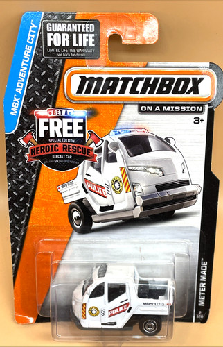 Matchbox meter maid police car - matchbox,