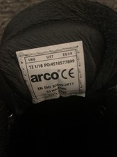 Arco ST470 S3 Black Safety Boots, Size 6