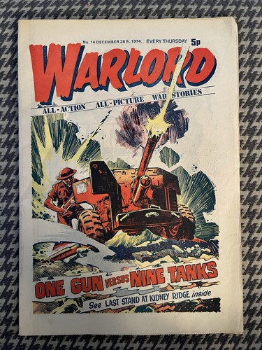 Warlord comic 14 - no#, december