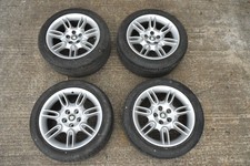 GENUINE JAGUAR IMPELLER XJ8 XK8 XJR STAGGERED ALLOY WHEELS 18 INCH 8J 9J 18CHX33