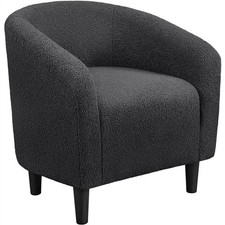 Tub Chair Armchair Boucle Club