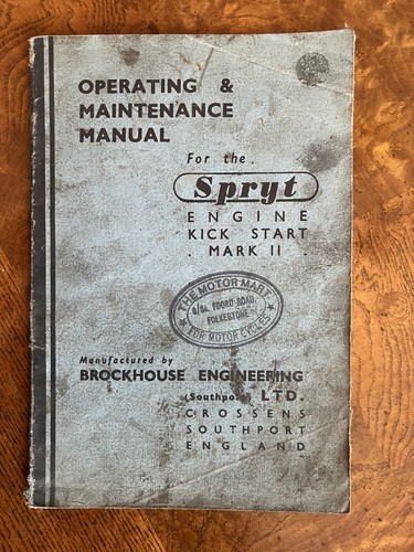 Brockhouse 98cc spryt - brockhouse,