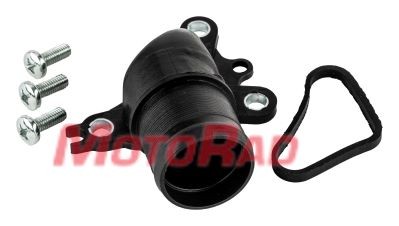 Coolant line flange - , fits