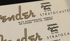 Guitar Headstock Waterslide