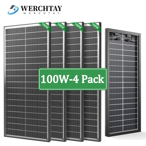4pack 100 watt bifacial - watt, (400w)