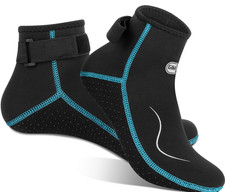 Gimilife 3MM Breathable Socks Neoprene Socks Anti Slip Water Socks L 8.5 - 9.5