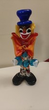 Murano Glass Clown Figurine