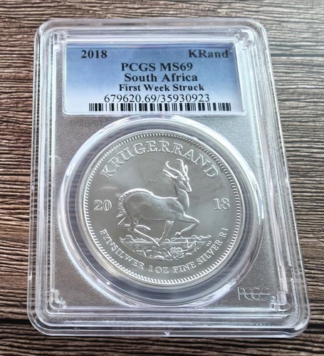 2018 krugerrand 1oz silver - 2018,