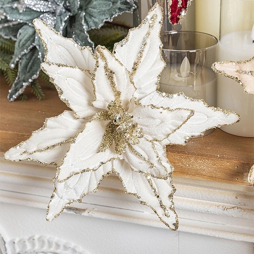 Christmas flower decoration - christmas,