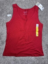 Primark Red Stretch Vest Tank