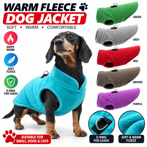 Warm coat fleece jacket - warm, jumper