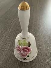 Vintage Fine China Bell Commerating Wedding Of  Prince Charles & Lady Diana 1981