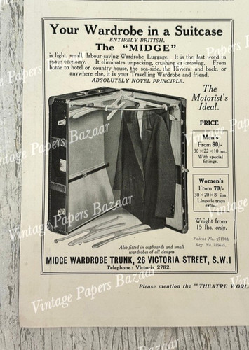 Travel luggage midge wardrobe - midge,