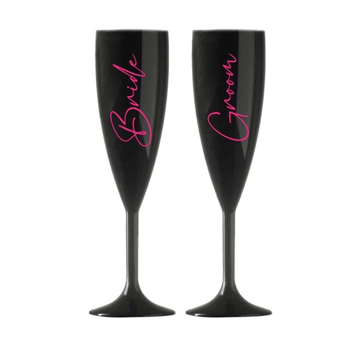 Champagne flute glass bride - flute,