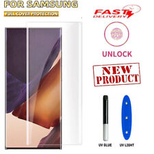 UV Liquid Tempered Glass Screen Protector Samsung Galaxy S24/23/22/21/Note 20