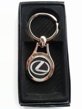 High chrome keyring keyfob key - chrome,