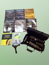 SMS Academy Wind Instrument- Clarinet, 7 Books, Disc ,Stand & Reeds.