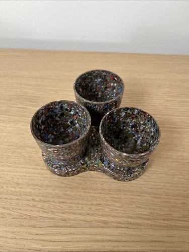 Plastic ware egg cups set - plastic,