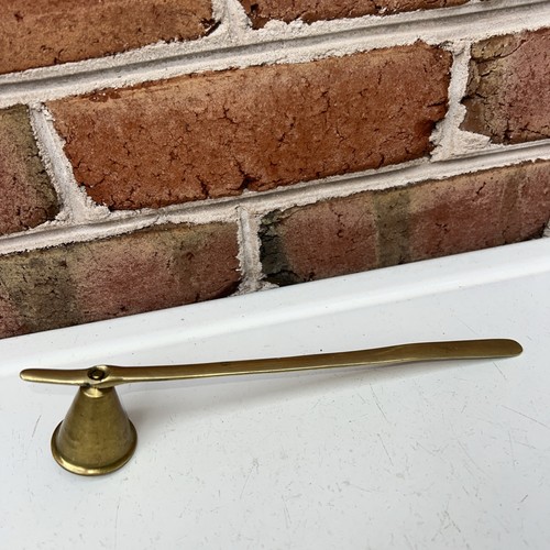 Brass candle snuffer bell - brass,
