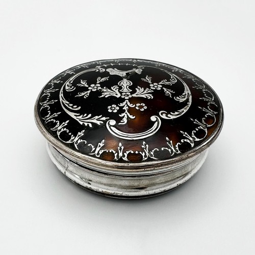 Georgian pique snuff - pique, old