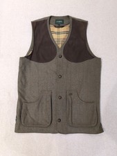 Le Chameau Redbone LCX Tweed Wool Shooting Waistcoat - Size XL