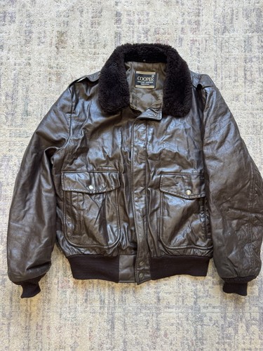 Vintage cooper leather - vintage, g-1