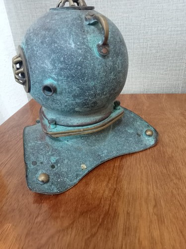Green brass decor diving - decor,