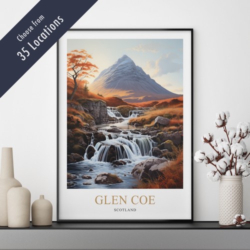 British travel poster - travel, print