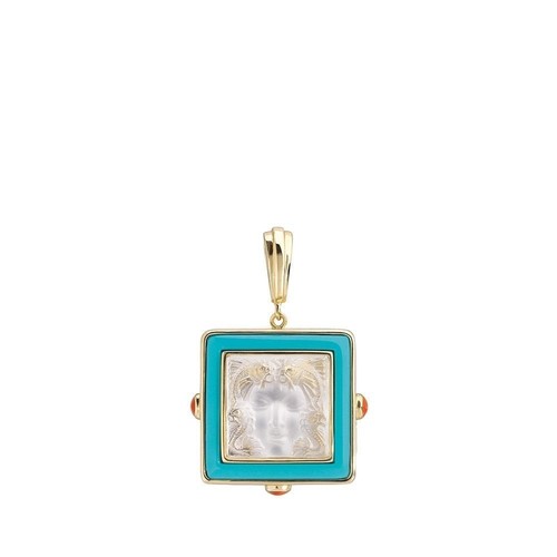 Lalique aréthuse pendant - aréthuse,