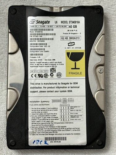 Seagate series 40gb 5 - seagate,
