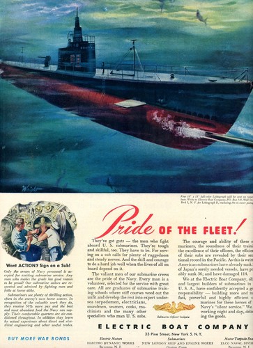 1943 electric boat magazine - boat, co