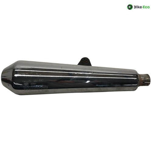 Right exhaust silencer - right, triumph