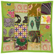 Vintage patchwork cushion - ⭐,