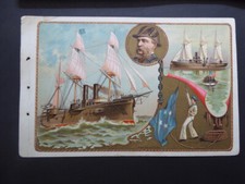 Allen Ginter Chromolithographic United States USS Chicago Petrel Admiral Porter