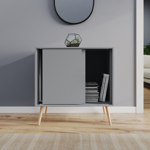 Door sliding chest cabinet - sliding,