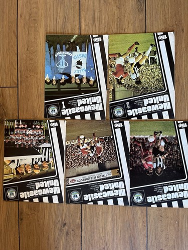 Newcastle united programmes - newcastle,