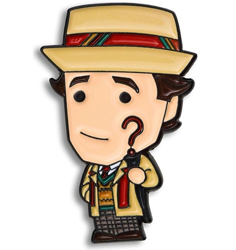 Doctor who pin - badge, seventh