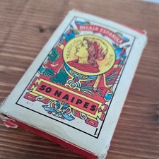 Decks Spanish Playing Cards Baraja Espanola 50 Cards, Naipes Vintage Good