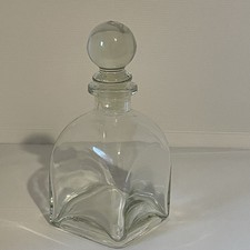Vintage Square Decanter Clear