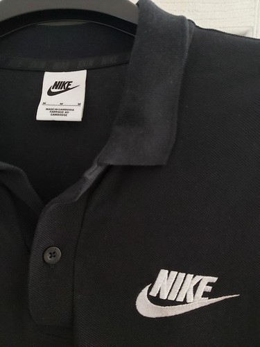 Nike men black - men's, polo