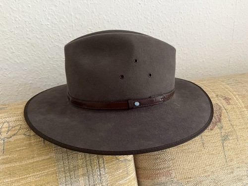 Akubra coober pedy hat - hat, grey