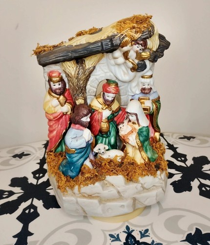 Vintage hand painted musical
